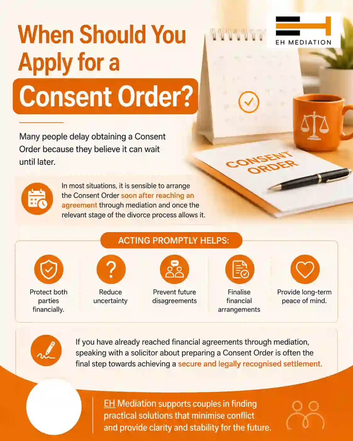 When Should You Apply for a Consent Order Newquay?